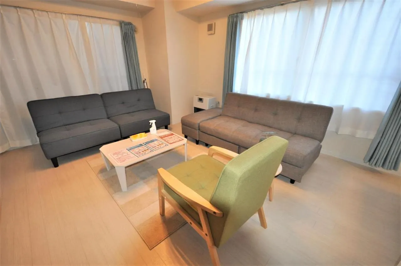 Downtown Susukino Area Spacious Great Access Ik201 Sapporo Apartmán