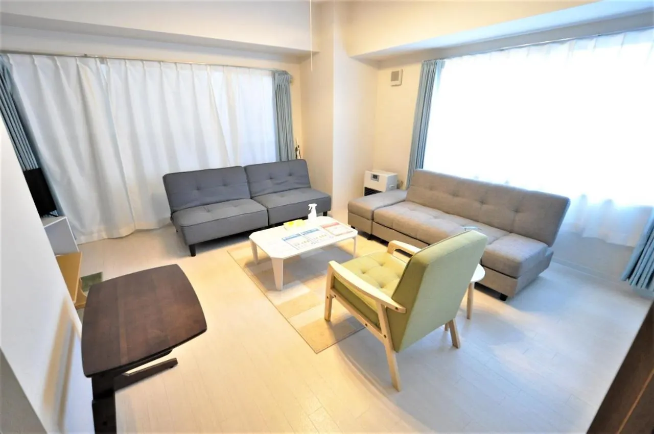 Downtown Susukino Area Spacious Great Access Ik201 Sapporo Apartment